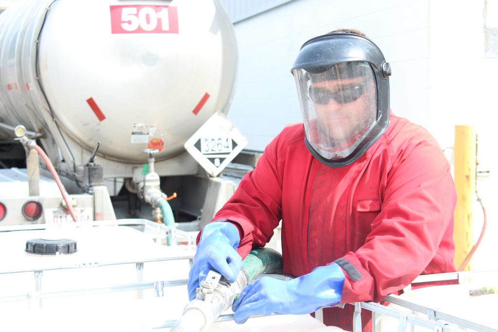 Personal Protective Equipment for Chemical Handling