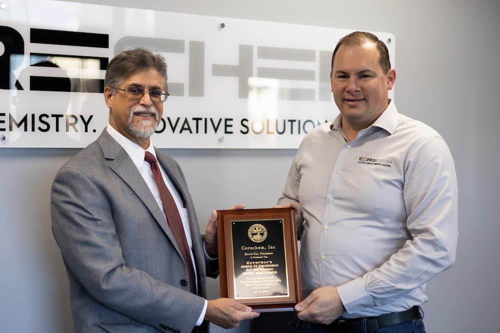 CORECHEM Inc award for safety
