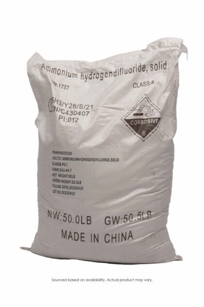 Ammonium Bifluoride Supplier/Distributor, (NH4HF2 / CAS: 1341-49-7)