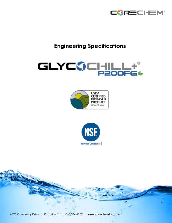 download GlycoChill+ P200FG Engineering Specifications Packet