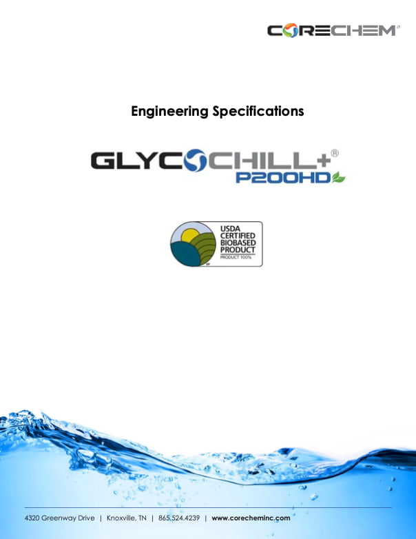 download GlycoChill+ P200HD Engineering Specifications Packet
